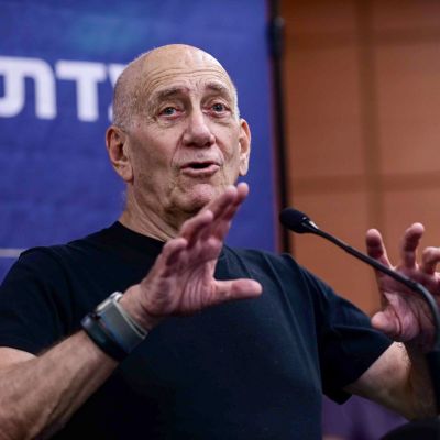 Former PM Olmert tells BBC Israeli actions in Gaza ‘close to a war crime’