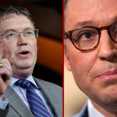 Rep. Massie Opposes, Leads Charge Against Mike Johnson As Speaker Despite Trump Endorsement