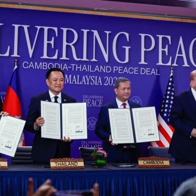Anwar, Trump witness signing of Thailand-Cambodia peace deal