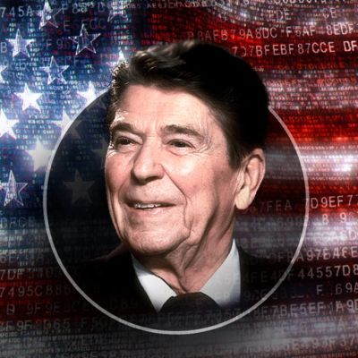 On this day in history, November 6, 1984, Ronald Reagan wins re-election to the White House by a landslide