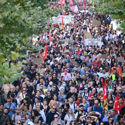 France faces day of strikes as disruption to hit travel, hospitals and schools