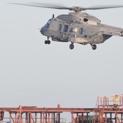 Italian navy boards sanctioned tanker off Sicily