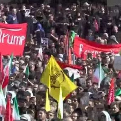 Performer At Khamenei Funeral Urges Trump’s Killing As Crowds Chant Anti-US Slogans