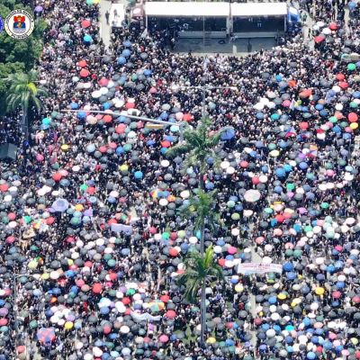 Tens of thousands join anti-corruption protests in Metro Manila
