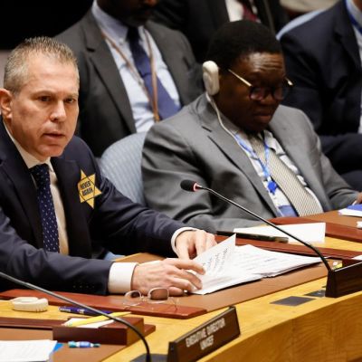 Israeli ambassador: At the United Nations, I wear the yellow star...