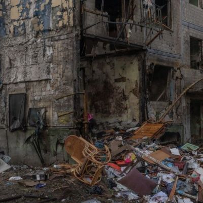 Russian attacks on Kyiv kills 9, wounds more than two dozen