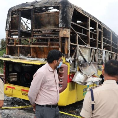 Kurnool bus fire accident: Telangana’s Gadwal Collector announces control room numbers