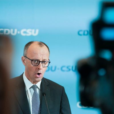 German election winner Merz and center-left rivals start sounding out a possible coalition