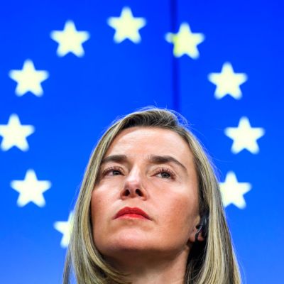 From ivory tower to police custody: Mogherini’s dramatic unraveling | Euractiv