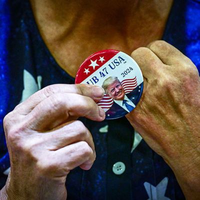 New Jersey Woman Votes in Bra After Being Told to Ditch MAGA Gear
