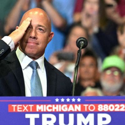 BRIAN MAST: I'm a wounded warrior. I've seen Donald Trump care for veterans. That's why I'm voting for him