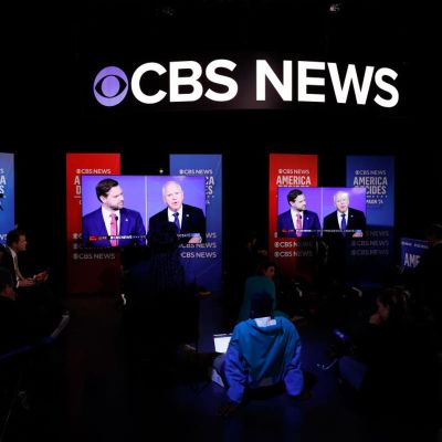 Watching the Walz-Vance VP debate with DC’s MAGA mob