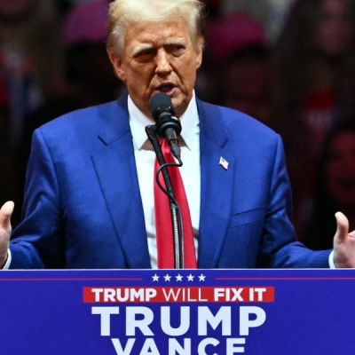 Trump Media stock drops the day after trading was halted five times for being too volatile