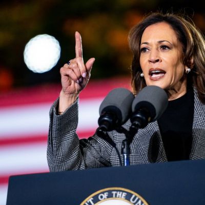 Harris Pitches Positive Closing Message in Michigan