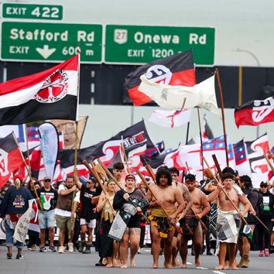 Maori March on New Zealand Capital to Protest Indigenous Treaty Bill