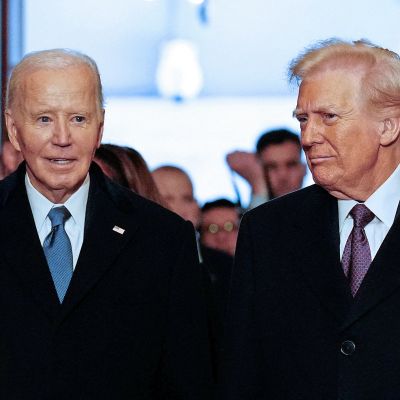 Trump calls Joe Biden “crooked politician” after he sues DOJ over tapes