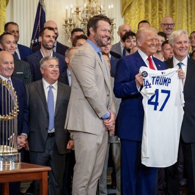 Dodgers celebrate 2024 World Series title at White House: ‘An incredible honor’