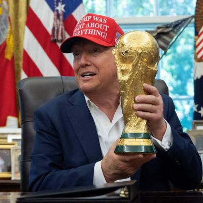 President Trump once again suggests relocating World Cup matches