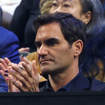 What it’s like to watch tennis with Roger Federer