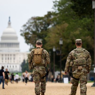 DC reaches settlement with man detained while protesting troops with Darth Vader song