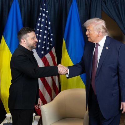 Zelensky arrives in US, expects to meet Trump