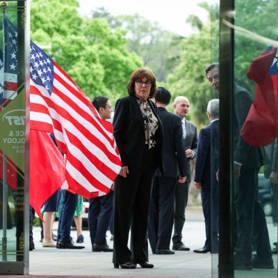 China hits out at US visit to Taiwan