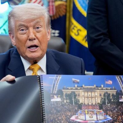 What Americans really think about Trump’s birthday UFC event has been revealed in new poll