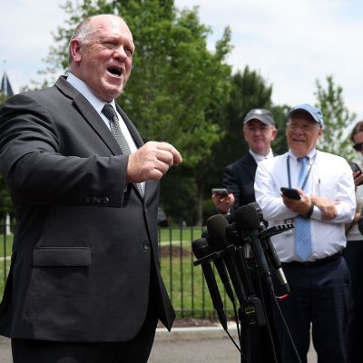 Trump’s border czar defends ICE’s new electric gloves as alternative to lethal force
