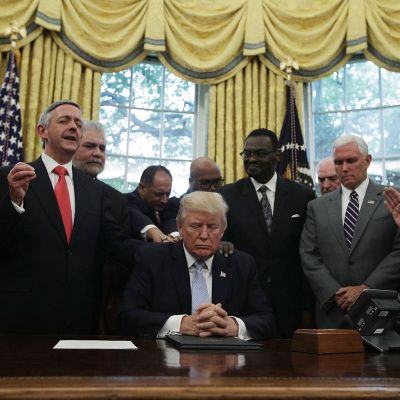 The far right evangelicals who want Trump to turn America into a theocracy