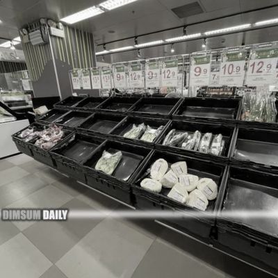 Super Typhoon Ragasa sparks panic buying in Hong Kong as grocery shelves empty