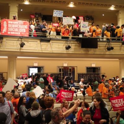Tenants Celebrate Historic Two-Year Rent Freeze