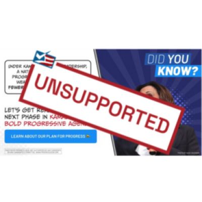 Misleading Digital Campaign Created by Conservative Group Distorts Harris’ Positions – FactCheck.org