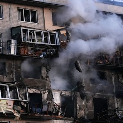 Powerful Explosions Rock Ukraine’s Capital