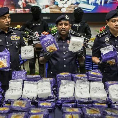 Police arrest five, seize RM25.5 million in meth in Perlis