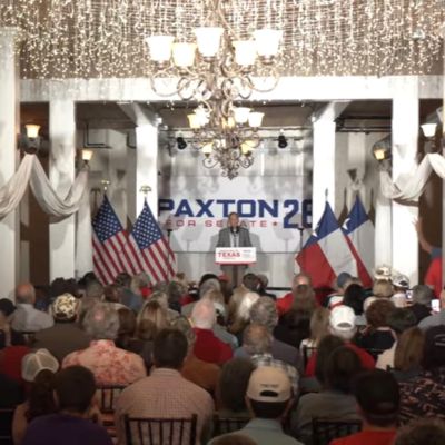 ‘This race is about defending Texas’: Paxton speaks to voters in downtown Waco