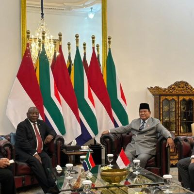 Prabowo, Ramaphosa deepen Indonesia-South Africa ties