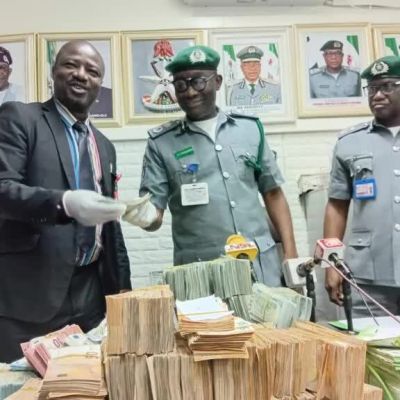 Customs intercepts 651,505 euros, $800,575 from Austrian at Lagos Airport