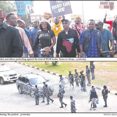 Police to arraign eight arrested ‘Free Kanu’ protesters – The Nation Newspaper