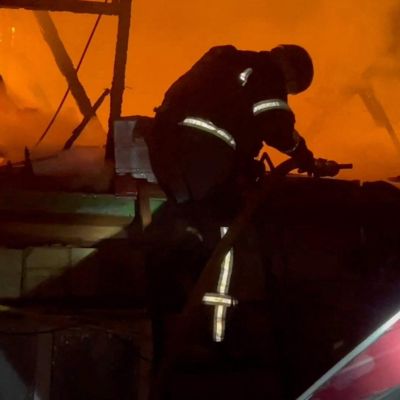 Russian drone strike on warehouse near Kyiv sparks explosion that kills at least 37