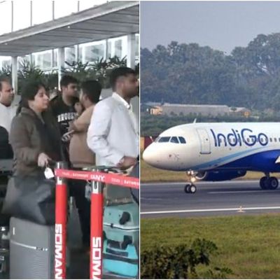 India Crisis Day 5: Nearly 400 Flights Cancelled So Far Across Major Cities, Long Queue Of Passengers Seen At Airports; VIDEOS