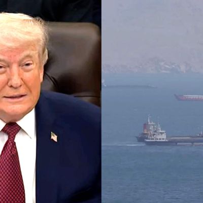 Iran Fires on Tanker After Trump Says Strait of Hormuz Open