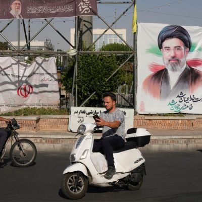 Trump says U.S. and Iran are getting along well despite military flare-up near Strait of Hormuz