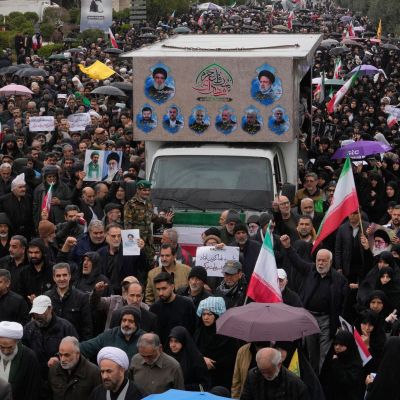 Iran says a strike hit a key nuclear facility as war enters week 4 and U.S. sends more troops