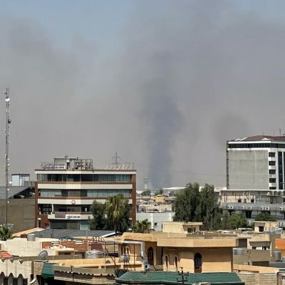 Drones target northern Iraqi city where American forces are based as U.S.-Iran fighting escalates