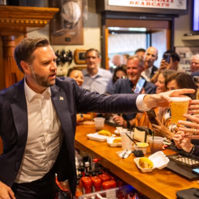 JD Vance Pours Beers on Ohio Hometown Campaign Swing