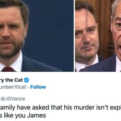 JD Vance blamed “migration” for Henry Nowak’s murder and called for “righteous anger” in response, and Brits were quick to tell him to maybe sit this one out