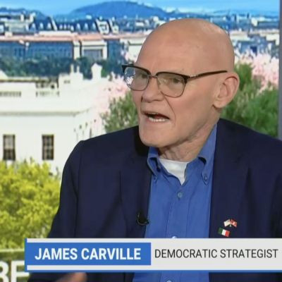 ‘Bobby Kennedy Might Hurt Trump’: James Carville Says RFK Jr. Likely to Siphon More Votes from Ex-President Than Biden