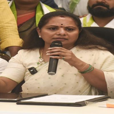 K Kavitha announces resignation from BRS, MLC post after suspension from party