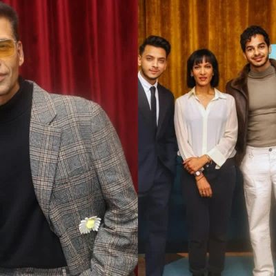 Karan Johar Poses With Ishaan Khatter And Vishal Jethwa At Homebound Screening In London, Writes ‘It Was A Night Filled With…’ – See Pics!