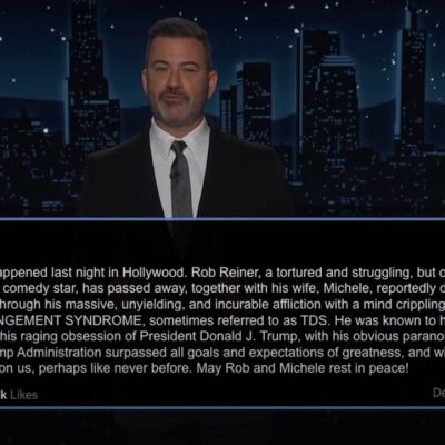 Jimmy Kimmel Comes Out Swinging at Trump Over Rob Reiner Comments